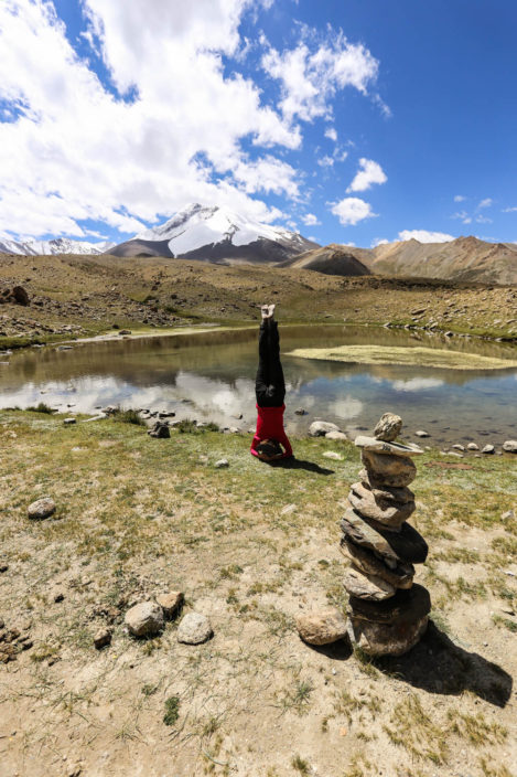 Yoga at Himalayas