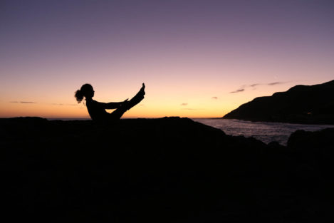 yoga at the sunset2